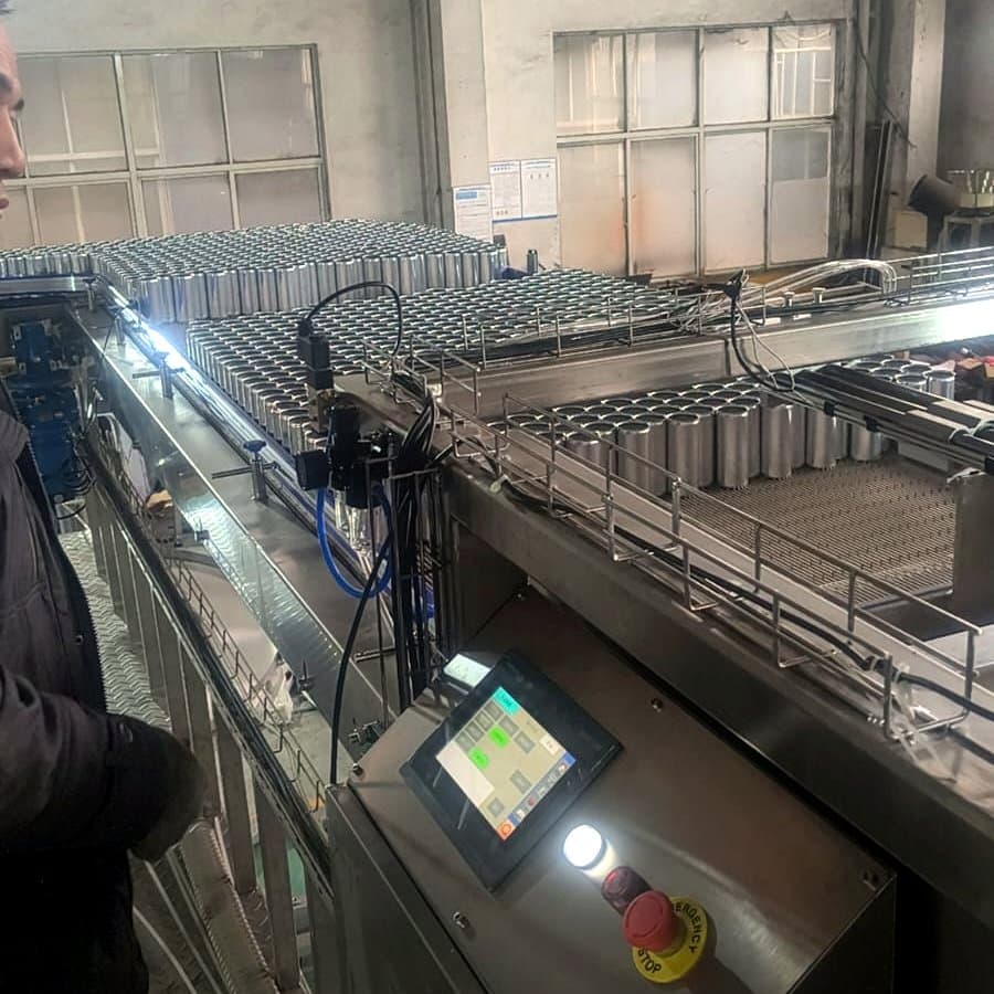 Can handling — CanCraft beverage can manufacturing