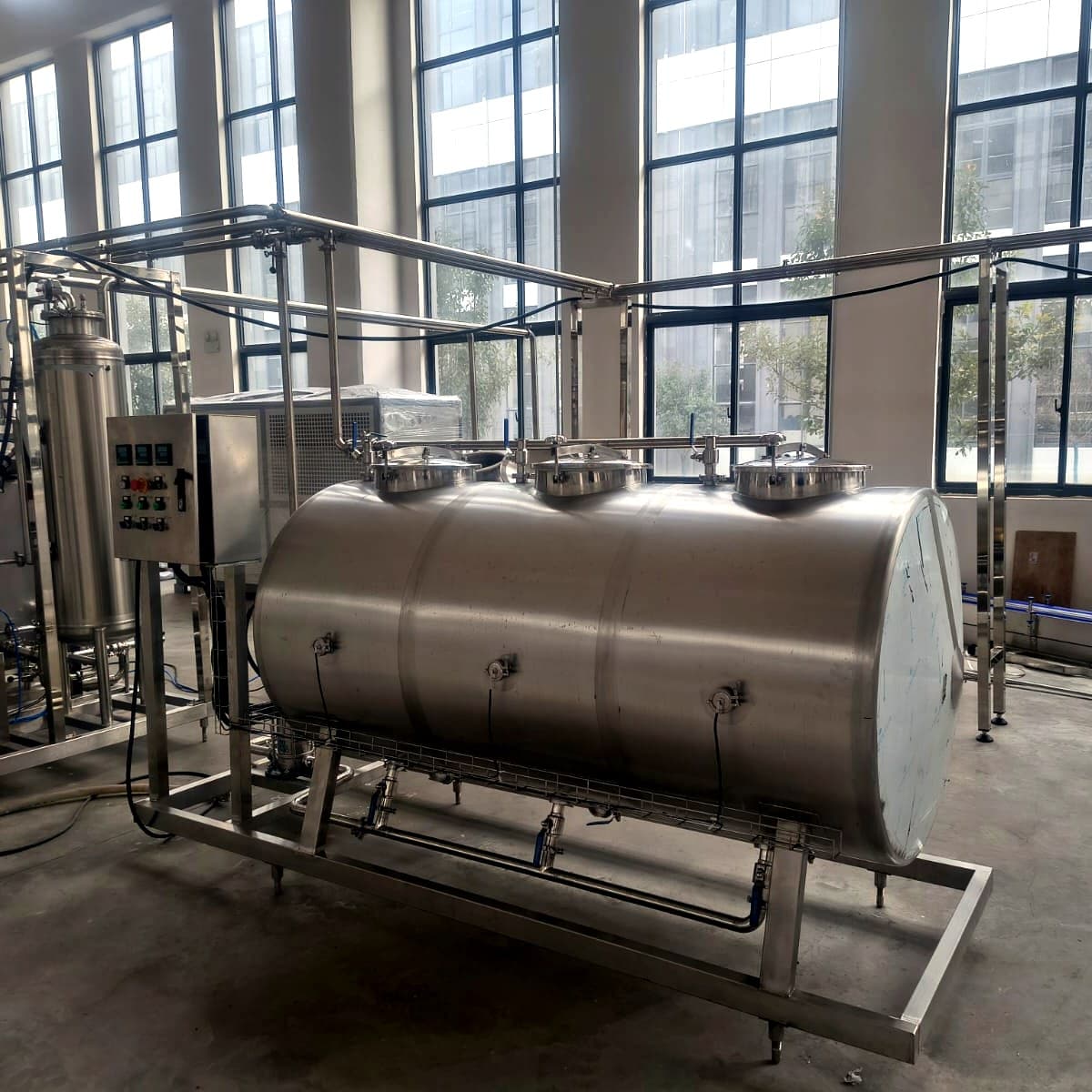 Batching & CIP — CanCraft beverage can manufacturing