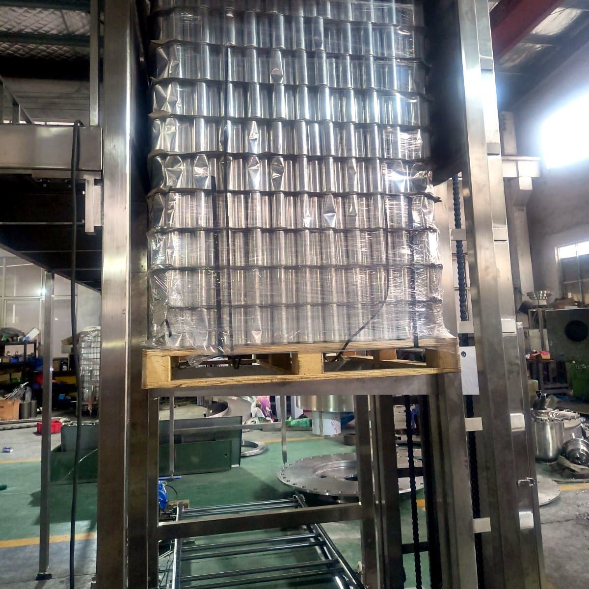 Warehouse — CanCraft beverage can manufacturing